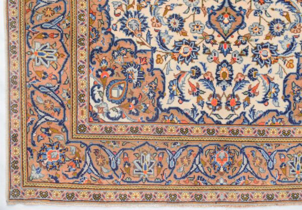 Vintage Persian Rug SBR008 - Central Medallion & Floral Design - 4.11x7.5 - Image 3
