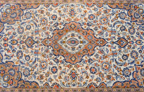 Vintage Persian Rug SBR008 - Central Medallion & Floral Design - 4.11x7.5 - Image 5