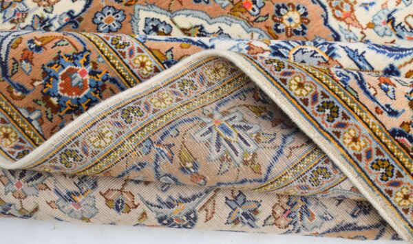 Vintage Persian Rug SBR008 - Central Medallion & Floral Design - 4.11x7.5 - Image 9
