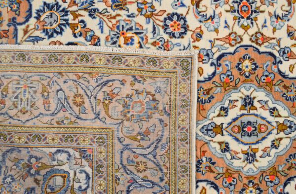 Vintage Persian Rug SBR008 - Central Medallion & Floral Design - 4.11x7.5 - Image 10