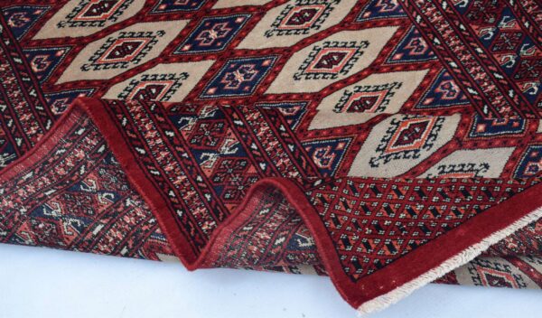 Vintage Runner Rug SBR003 - Geometric Design - 3x12.6 - Image 13