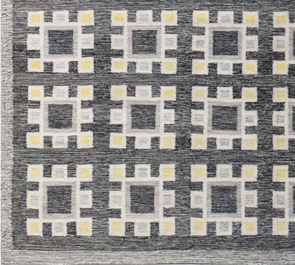 Modern Scandinavian Rug SBR014 - Geometric Squares - 8x9.10 - Image 5